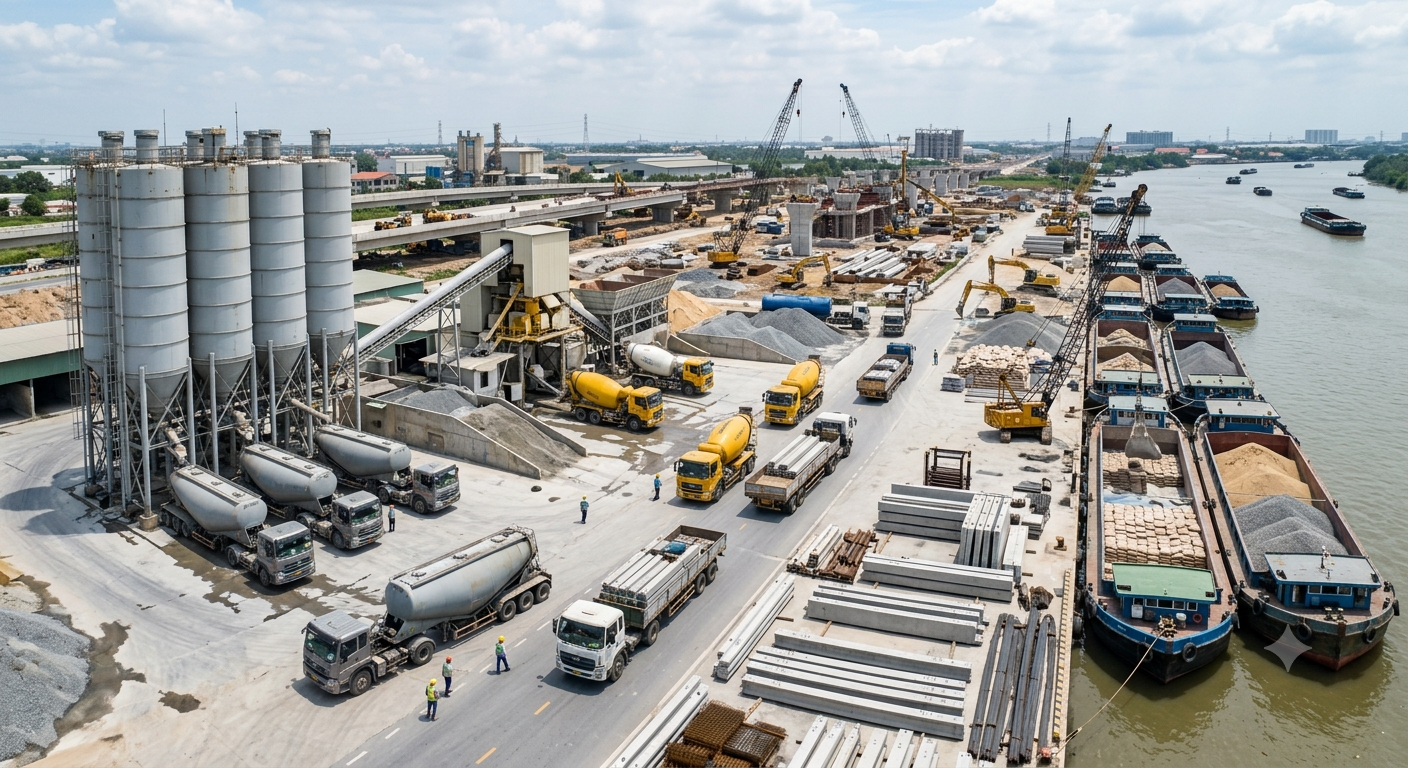Kinh nghiệm thực tế trước khi đặt mua xi măng xá cho dự án